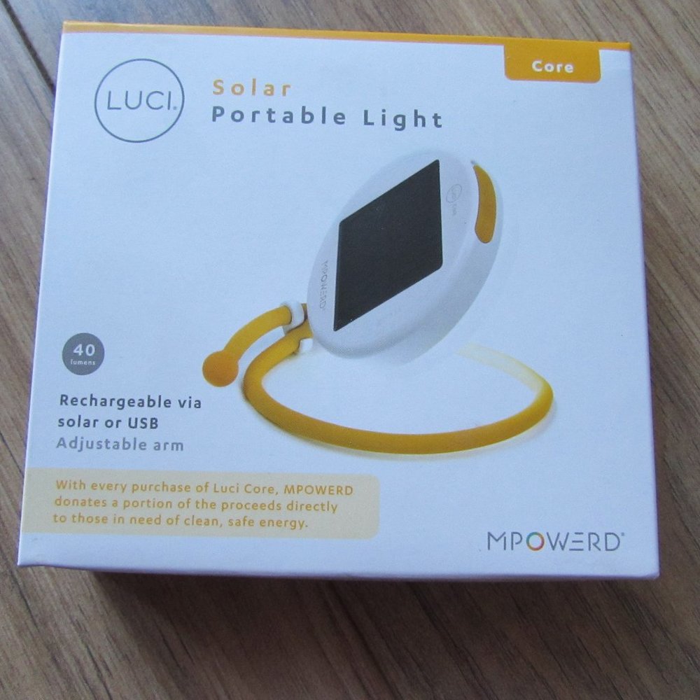 Mpowered, LUCI Solar Portable Light